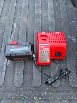 milwaukee battery and charger