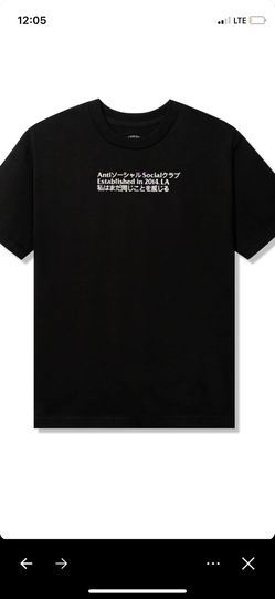 Anti Social Social Club Shirt Xxl