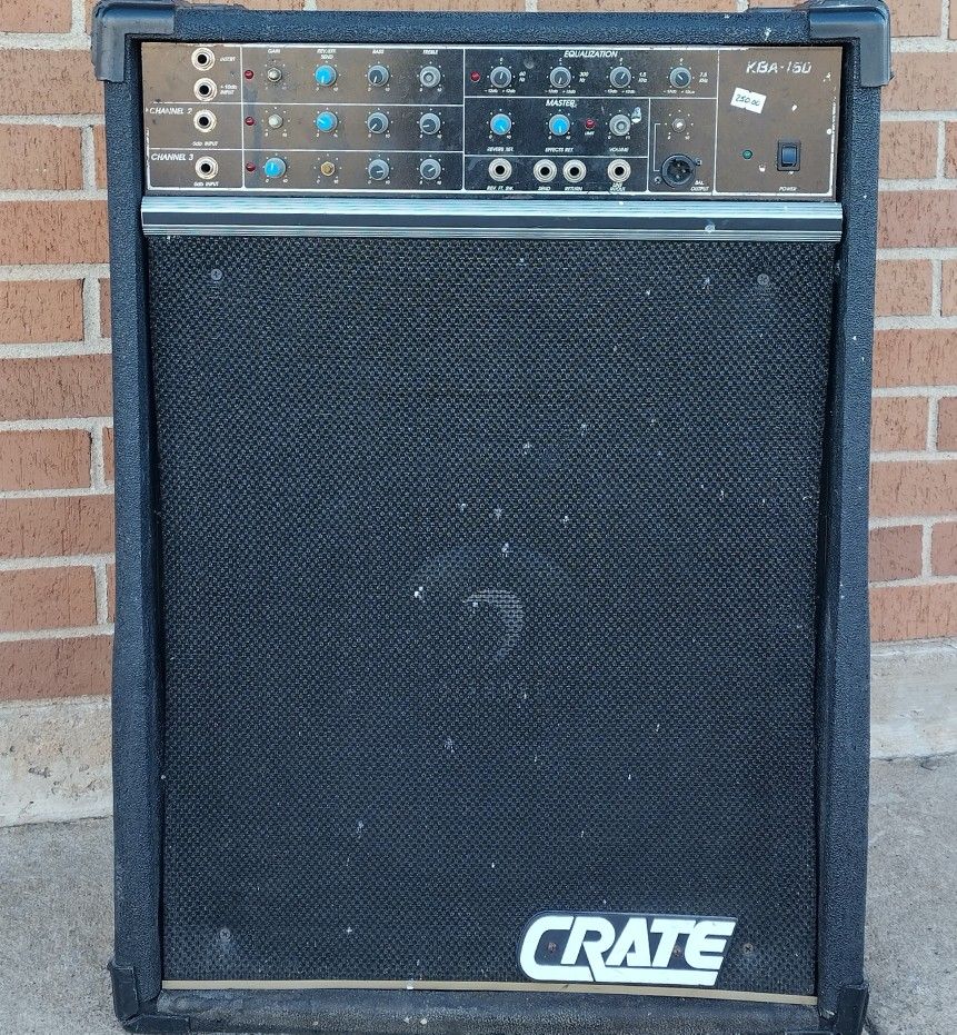 Crate Subwoofer With Amplifier 