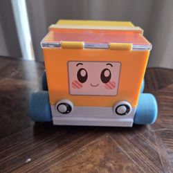 Lankybox Series 4 Figure Boxy Pull Back & Go Vehicle Car Toy 