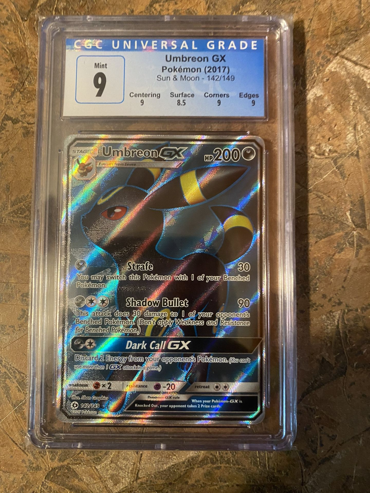 Umbreon GX Sun & Moon