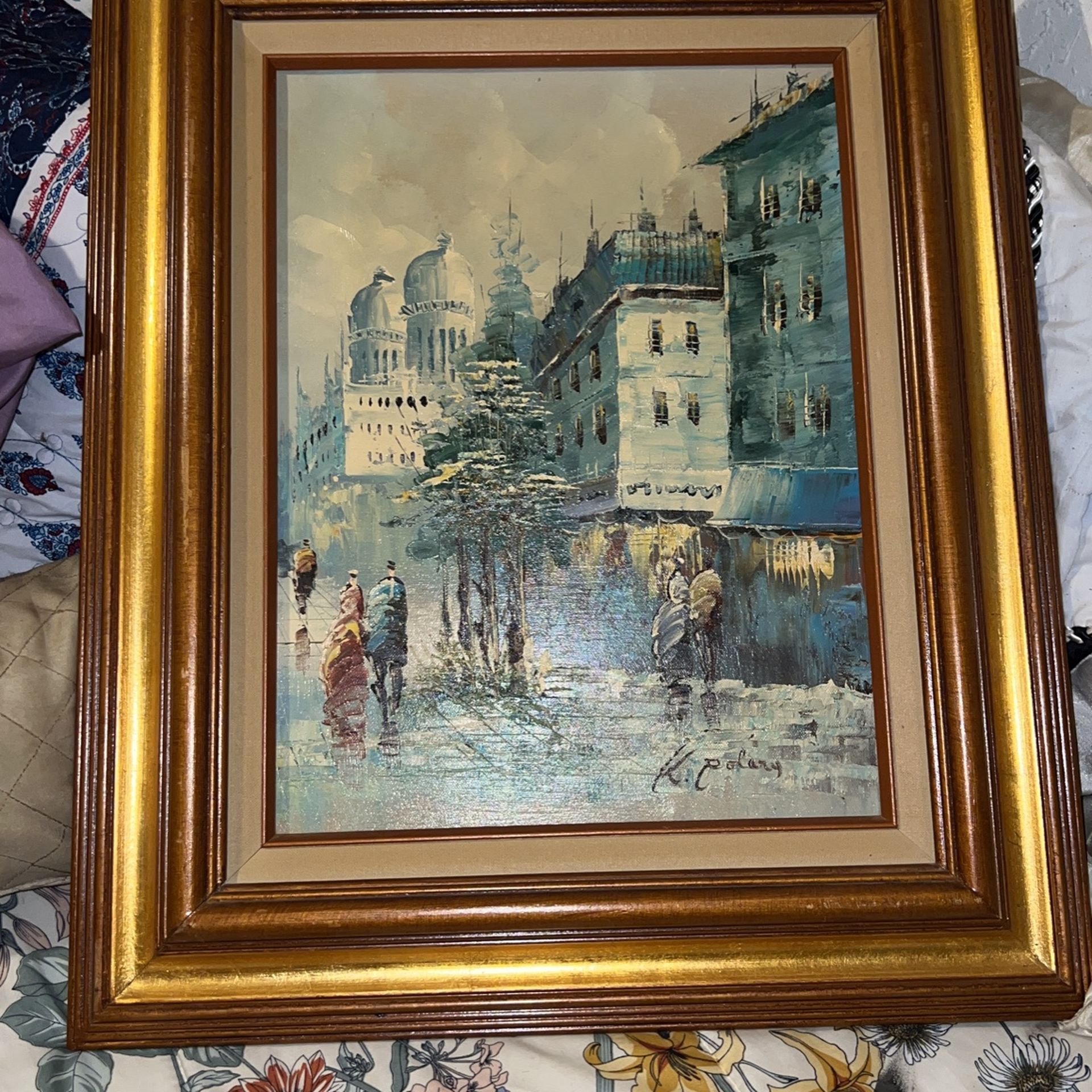PAINTING BY K. POLARY