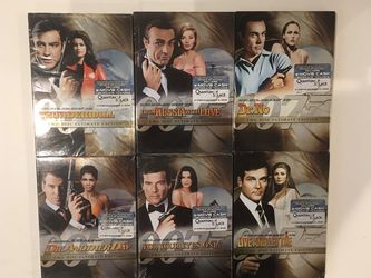 JAMES BOND 007 DVD COLLECTION ALMOST ALL NEW