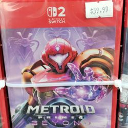 Metroid Prime 4 Switch 2 Brand New Sealed 