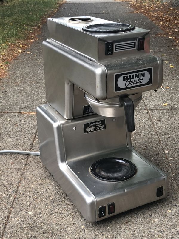 Vintage classic Bunn OMatic stainless coffee brewer OL35 220v 3790