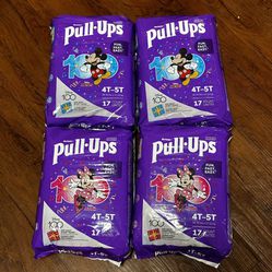 Huggies diapers pull ups size 4T-5T