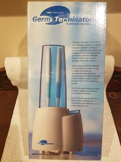 Germ Terminator toothbrush sanitizer