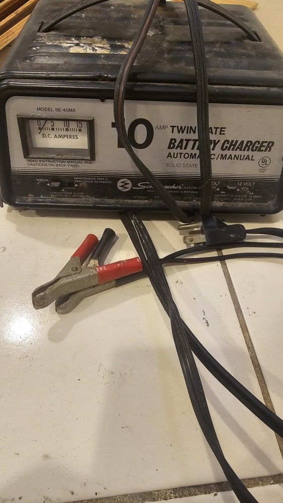 Car Battery 12v And 6v Charger