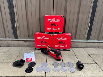 Milwaukee 3” Random Orbital Detail Sander Model 2535-20 (Tool Only)