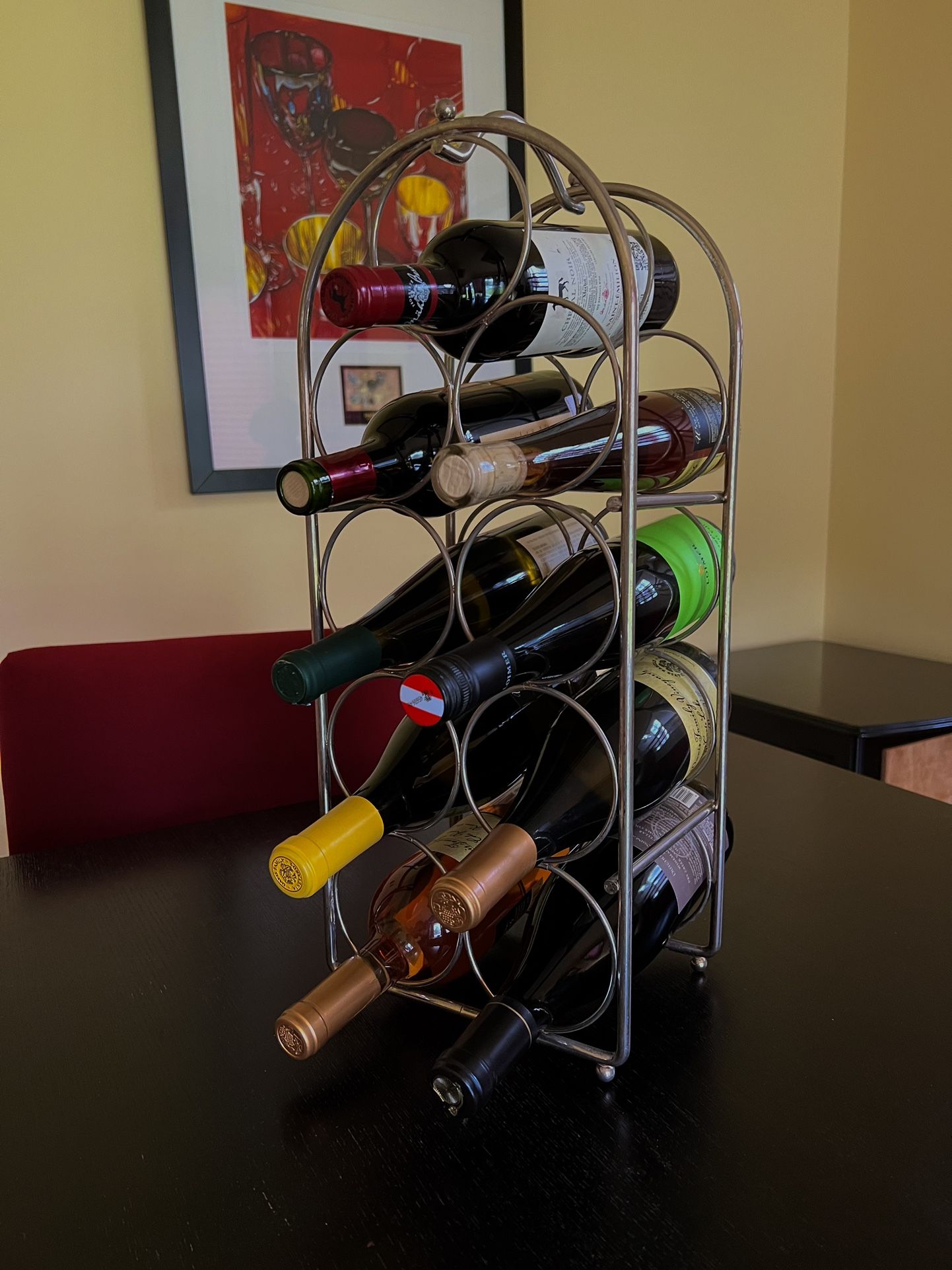 CLASSIC METAL WINE RACK