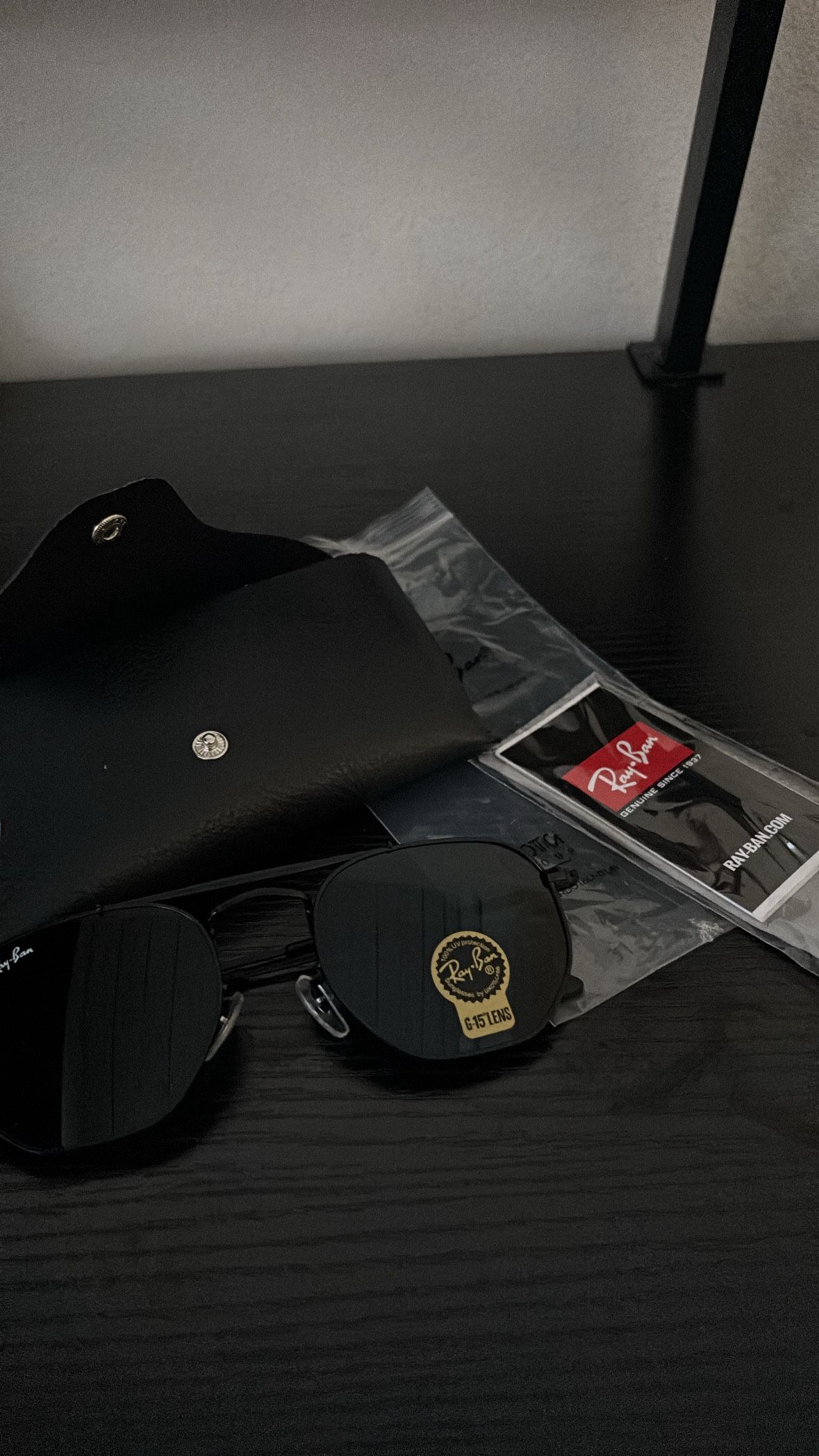Ray-Ban Sunglasses w/ Classic G-15 Lenses 