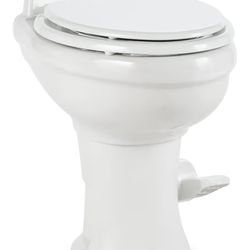 Dometic (contact info removed)81 320 Series Standard Height RV Toilet, White