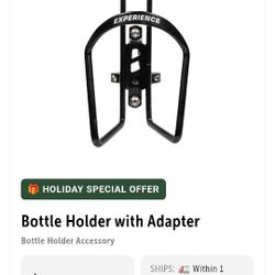 Lectric ebike bottle holder with adapters (2)