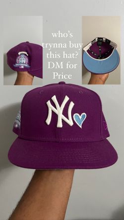 Yankees Heart Fitted Hat (with patch)