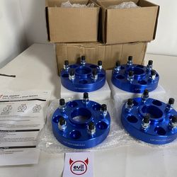 EVIL ENERGY 5x5 Wheel Spacers 1.25 inch Compatible with Jeep 1 Grand Cherokee, 5x127 mm Hubcentric with Lip 5 Lugs 71.5 mm Hub Bore 1/2x20 Stu