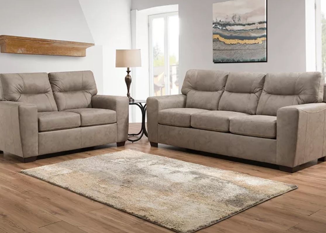 Hilltop Pebble sofa set