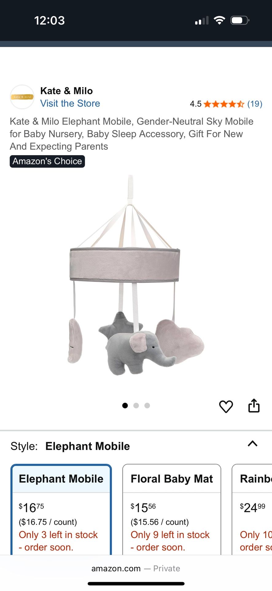 Baby Crib Mobile