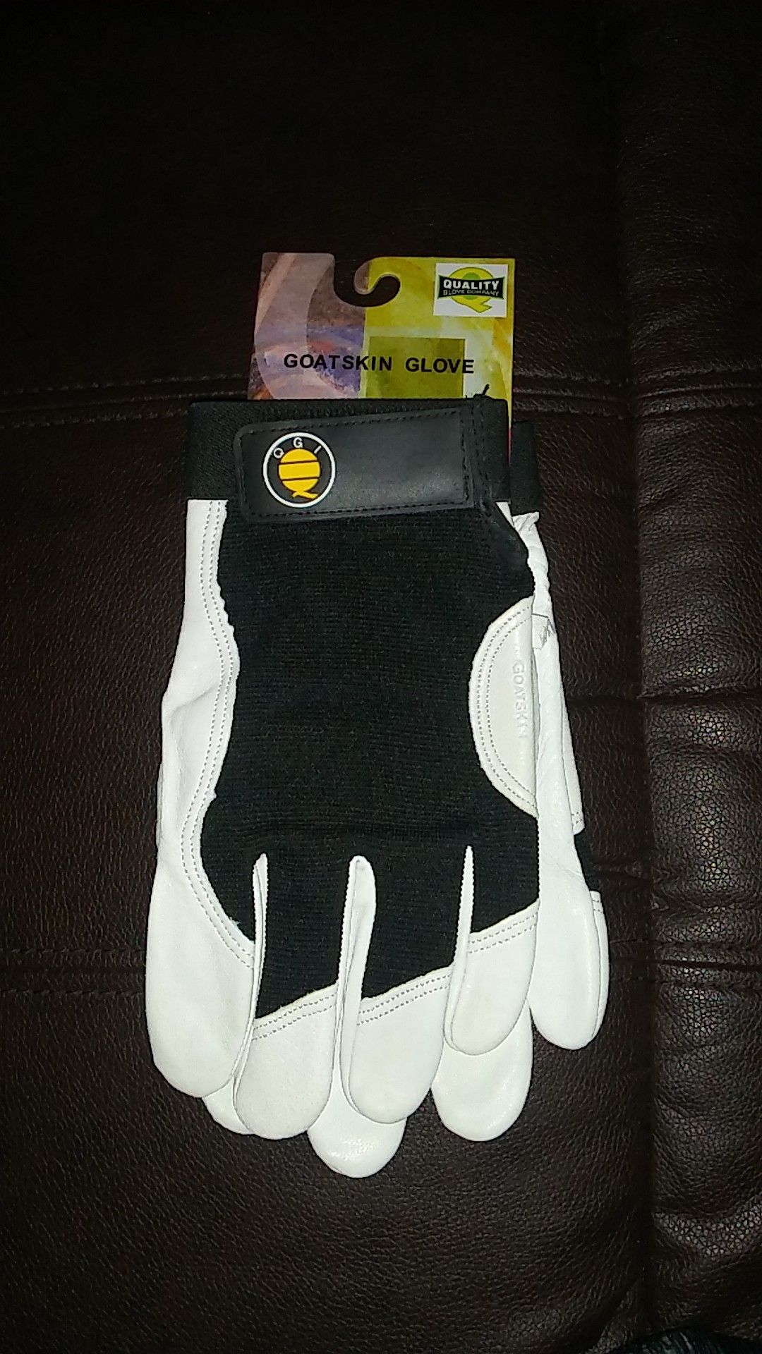 New work gloves goat skin