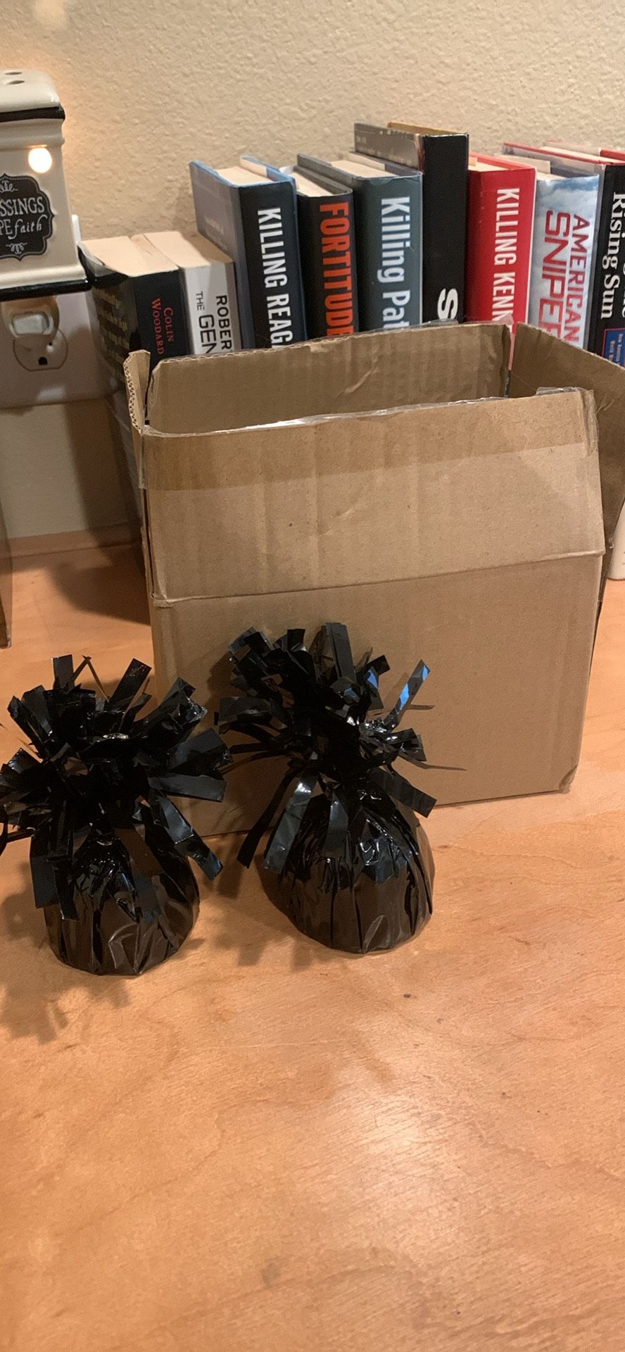 Set Of 11 Black Party Wedding Balloon Holder Table Weights $10