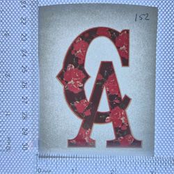 Iron On Heat Transfer  Good For T-shirts Sweaters Jackets T Shirt Design Size Is About 3x2 California  #152