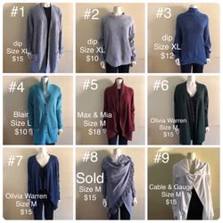 Women’s Sweaters/Cardigans