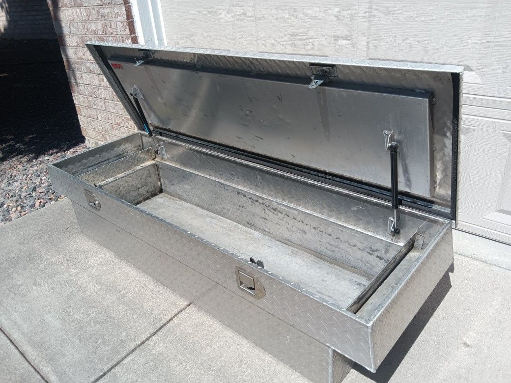 Delta Truck Tool Storage Box 64" x 21" x 16" deep no key