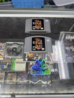 Conkers Bad Fur Day N64 $200-$220 Each Gamehogs 11am-7pm