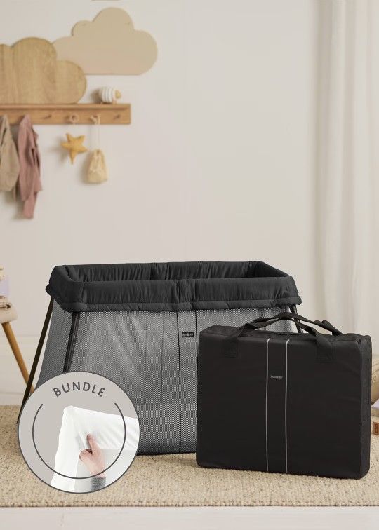 Baby Bjorn Travel Crib Light - Black