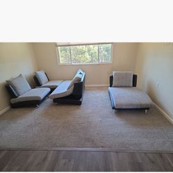 Couches And Chaise Lounge