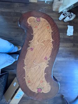 Antique Vintage Mahogany Wood coffee Table