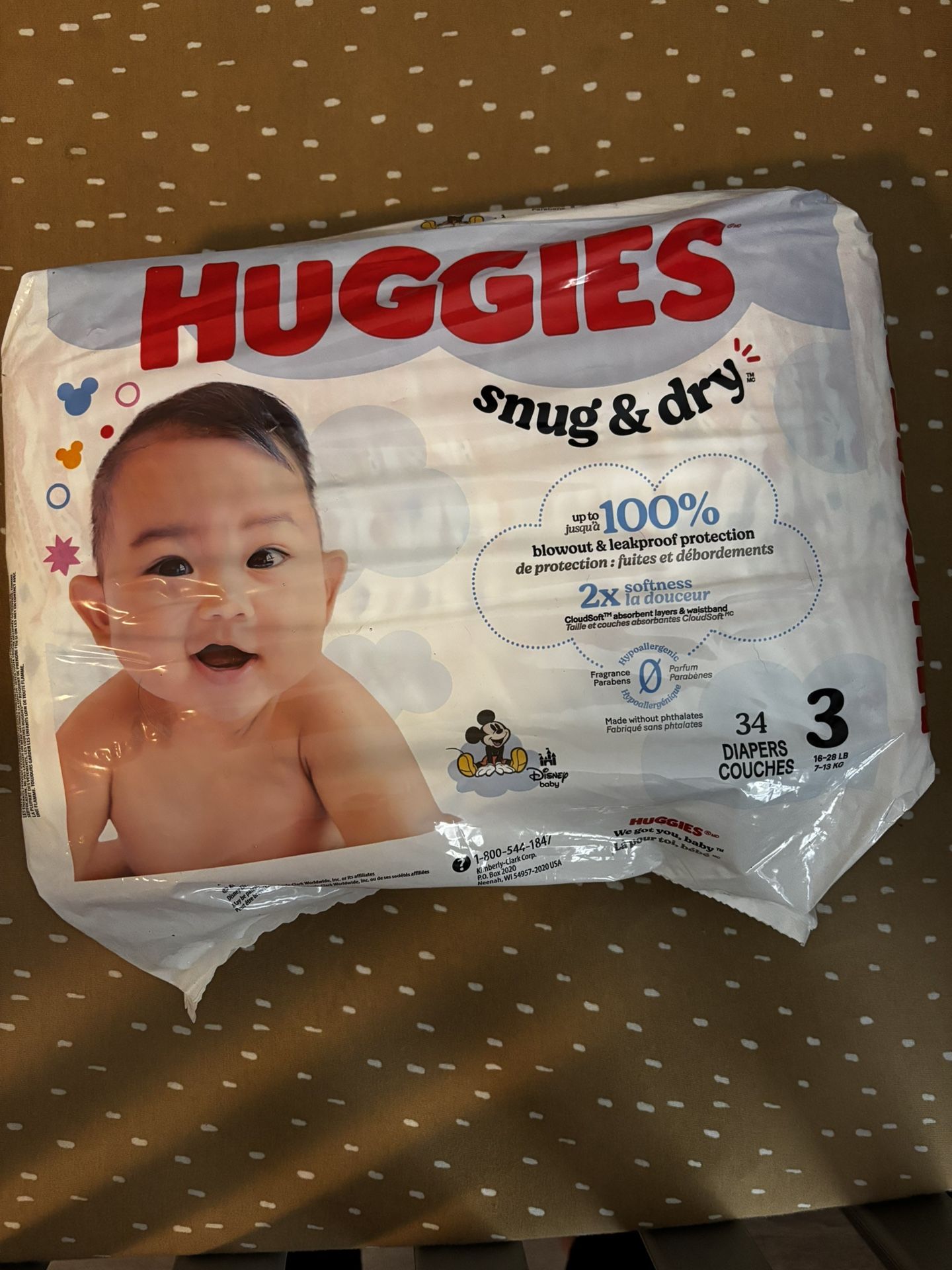 Huggies Snug & Dry - Size 3