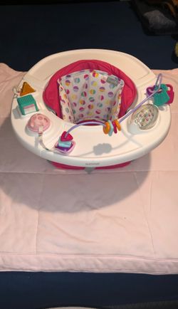 Baby girl multiple fictional chair