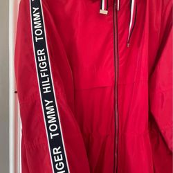Tommy Hilfiger rain jacket windbreaker 