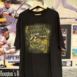 2017 Harley Davidson Ride to Live St. Louis T-Shirt Men’s Size 2XL Black