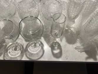 Wine & Flute Glasses