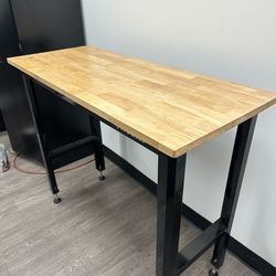 Husky Wood Top Table
