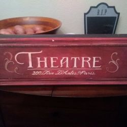 Solid Wood With Artiest Information Home Decor Sign