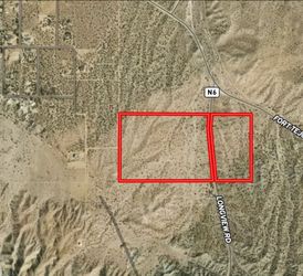 81.11 Acres Juniper Hills, Los Angeles County, CA (Paved Road) L