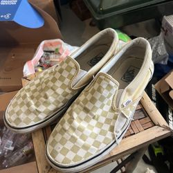 Yellow Slip On Vans 