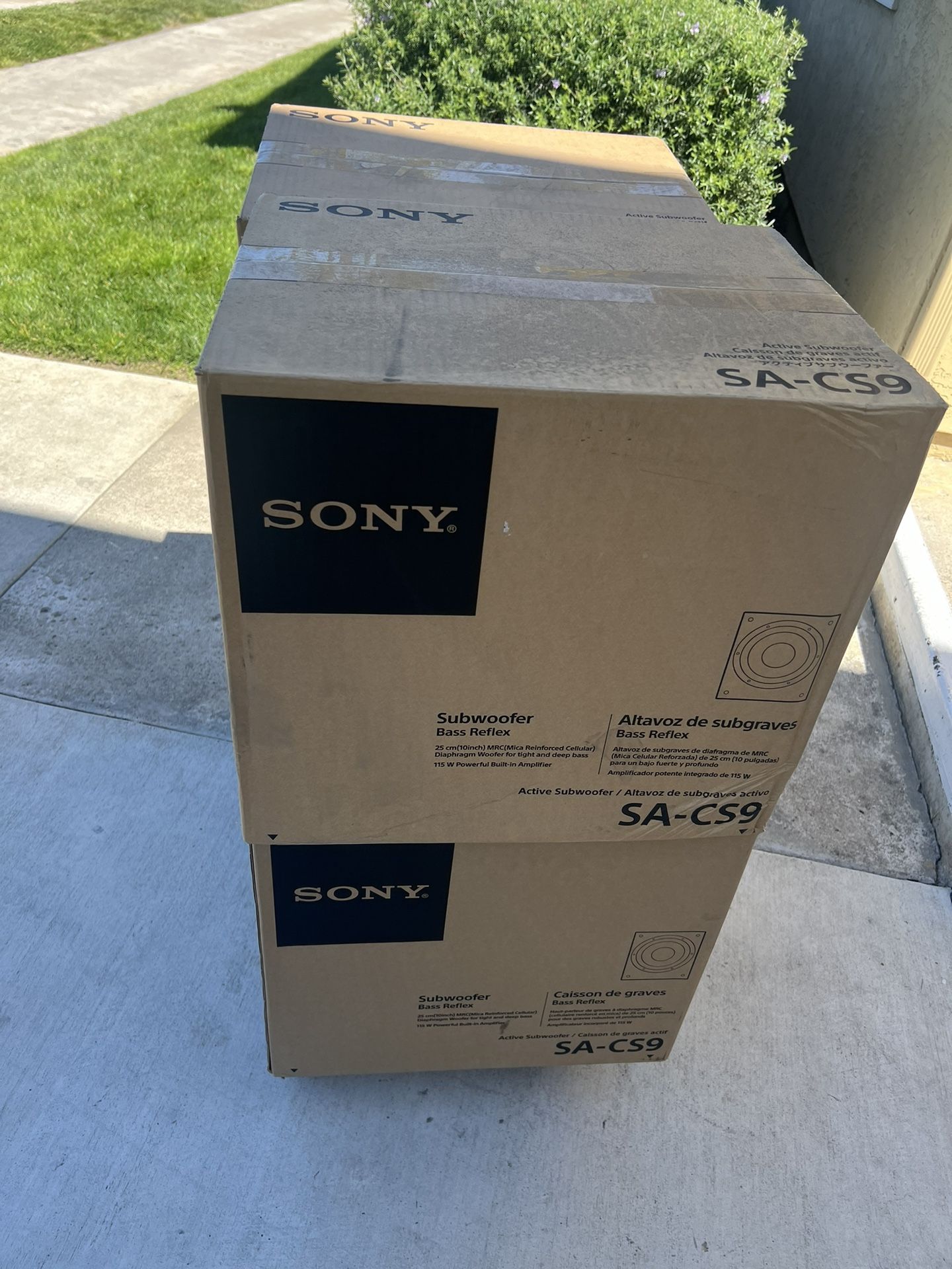 Sony Subwoofer New