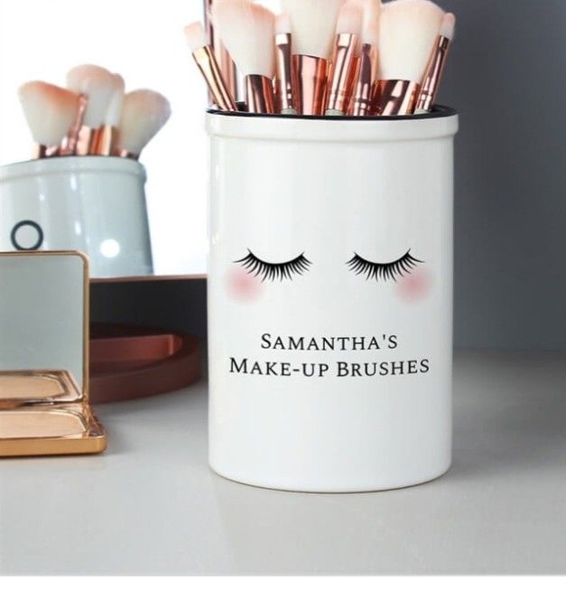 Personalised Makeup Brushes Holder