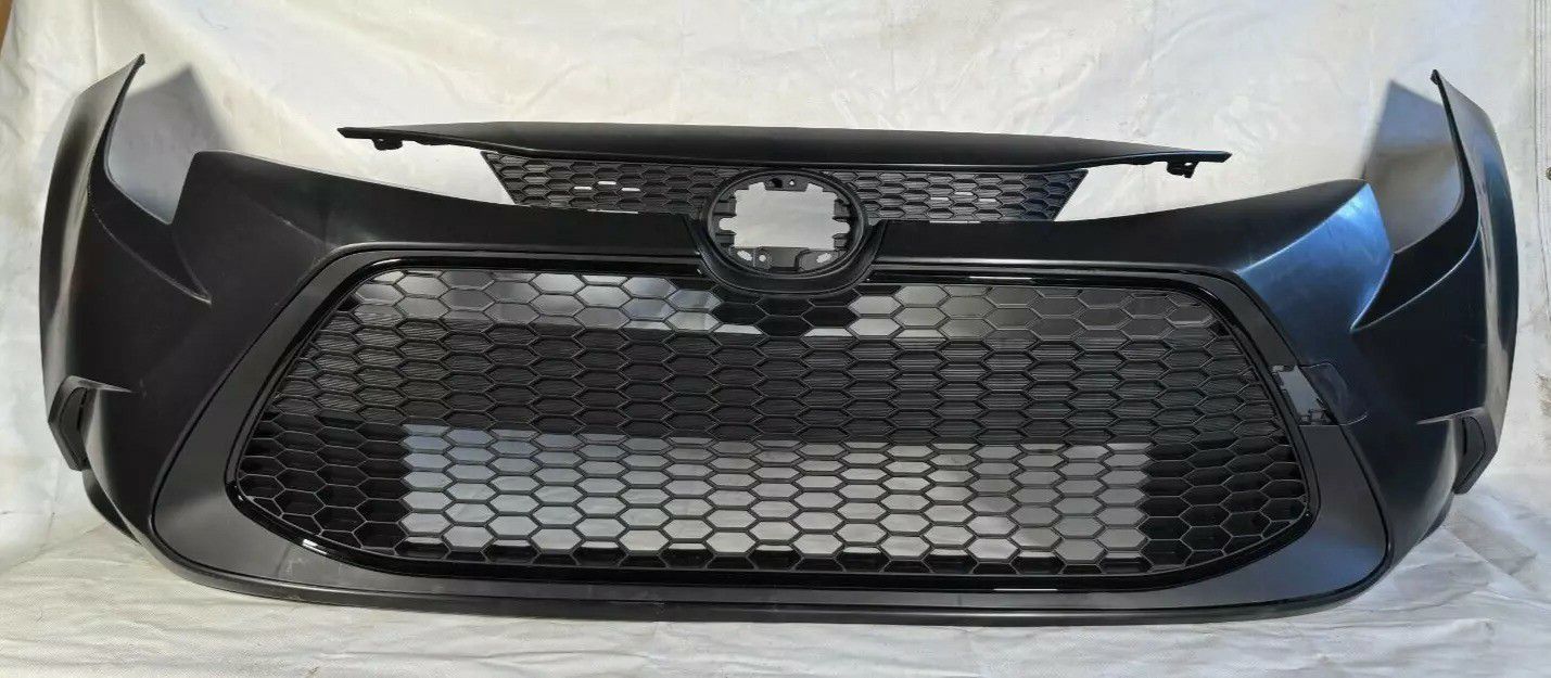 FOR 2020-2022 TOYOTA COROLLA XLE LE SEDAN FRONT BUMPER COVER ASSEMBLY