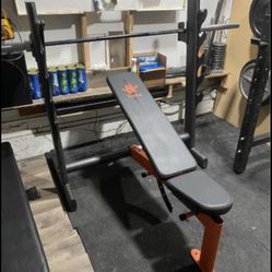 Adjustable Incline Bench Rack
