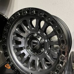 17x9 ANTHRACITE FUEL REBEL WHEELS FOR SALE!!!!5x127
