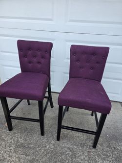 Dark Magenta Chairs
