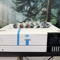 Epson EcoTank Photo ET-8550 SuperTank Wide-Format Wireless Inkjet All-In-One Color Printer