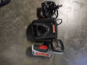 Crasftman light & charger 12v