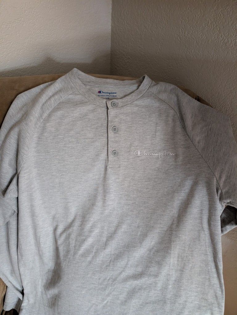 Champion Large Grey Shirt