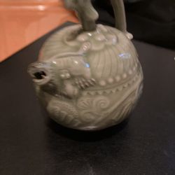 Antique Celadon Tee Kettle