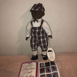 1994 Heritage Mint Lasting Impressions Porcelain 14” Doll Lawrence Sunday Best